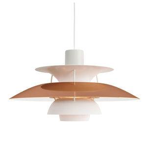 PH 5 Pendant Lamp | Copper and White