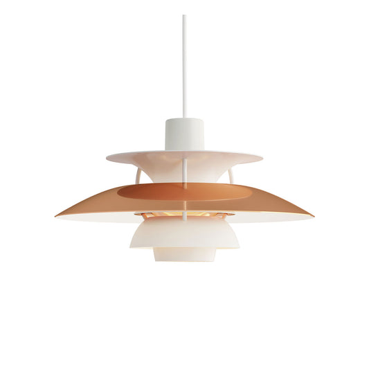 PH 5 Mini Pendant Lamp | Copper and White