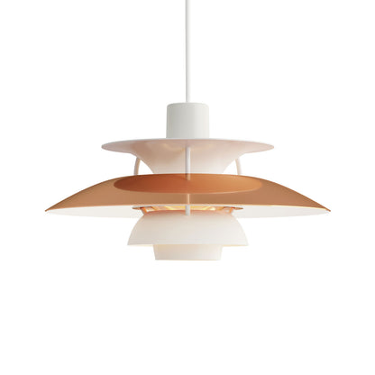 PH 5 Mini Pendant Lamp | Copper and White