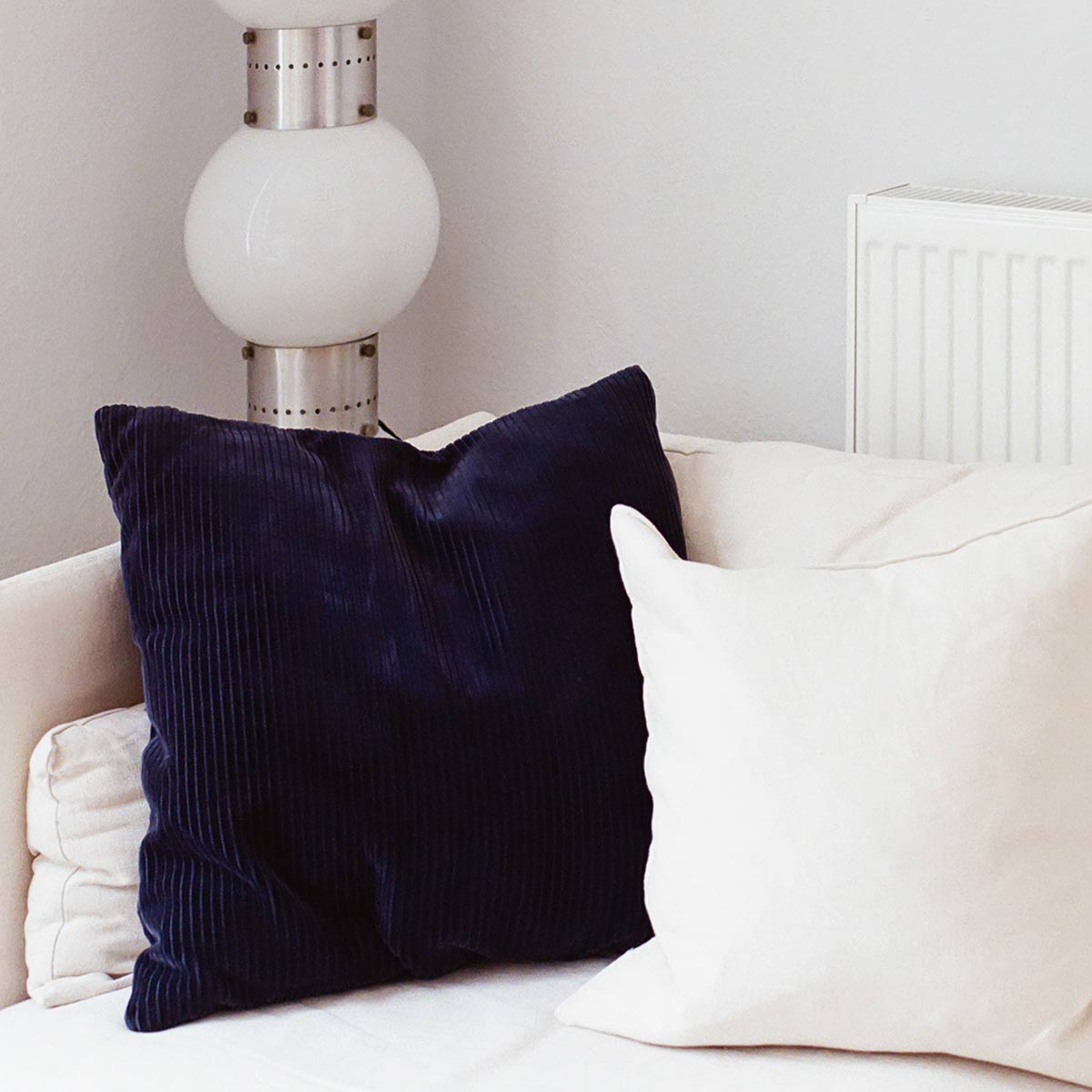 Phlox Cushion 60cm | Navy
