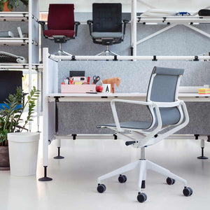 Physix Task Chair | Pebble Grey 08 Trioknit Seat and Back