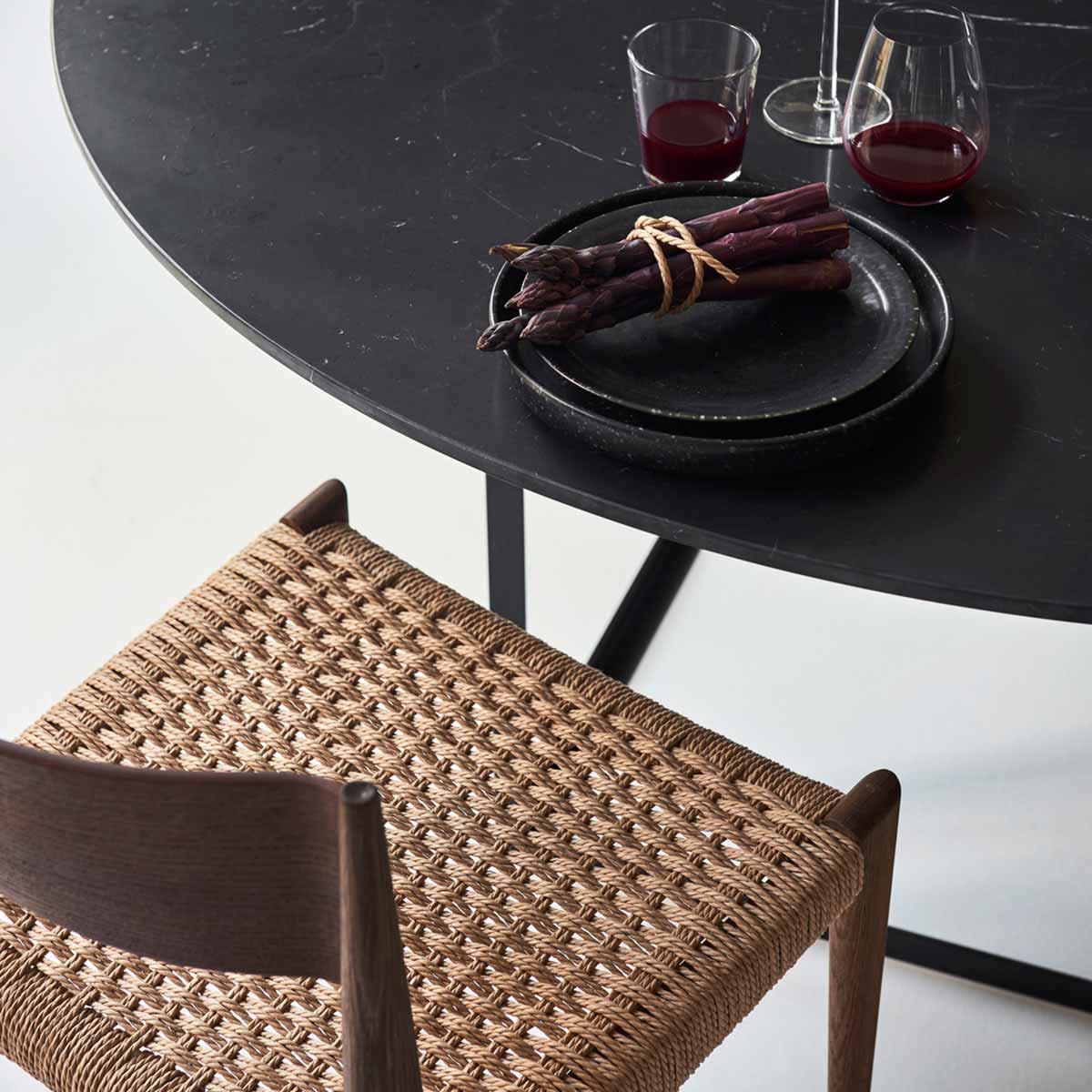 Pia Dining Chair | Natural Papercord Seat