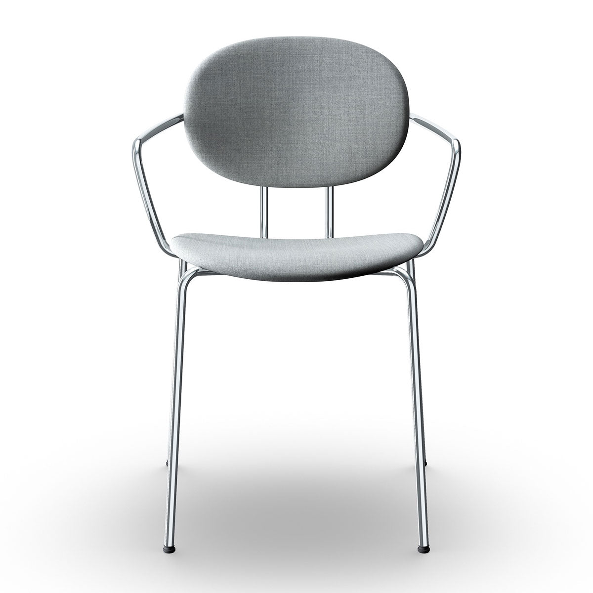 Piet Hein Chair Full Upholstery | Remix Fabric 123 Light Grey