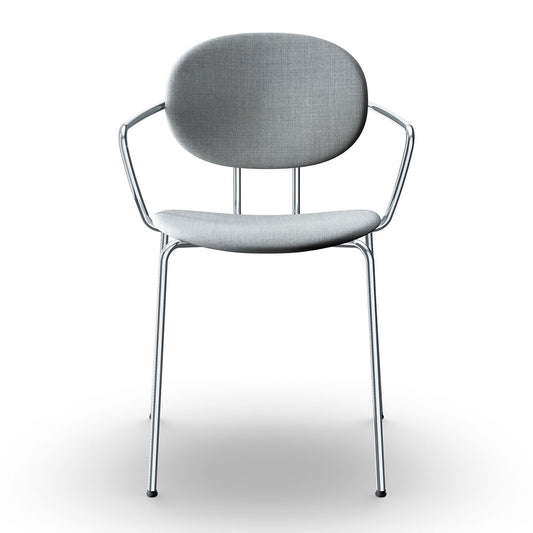 Piet Hein Chair Full Upholstery | Remix Fabric 123 Light Grey