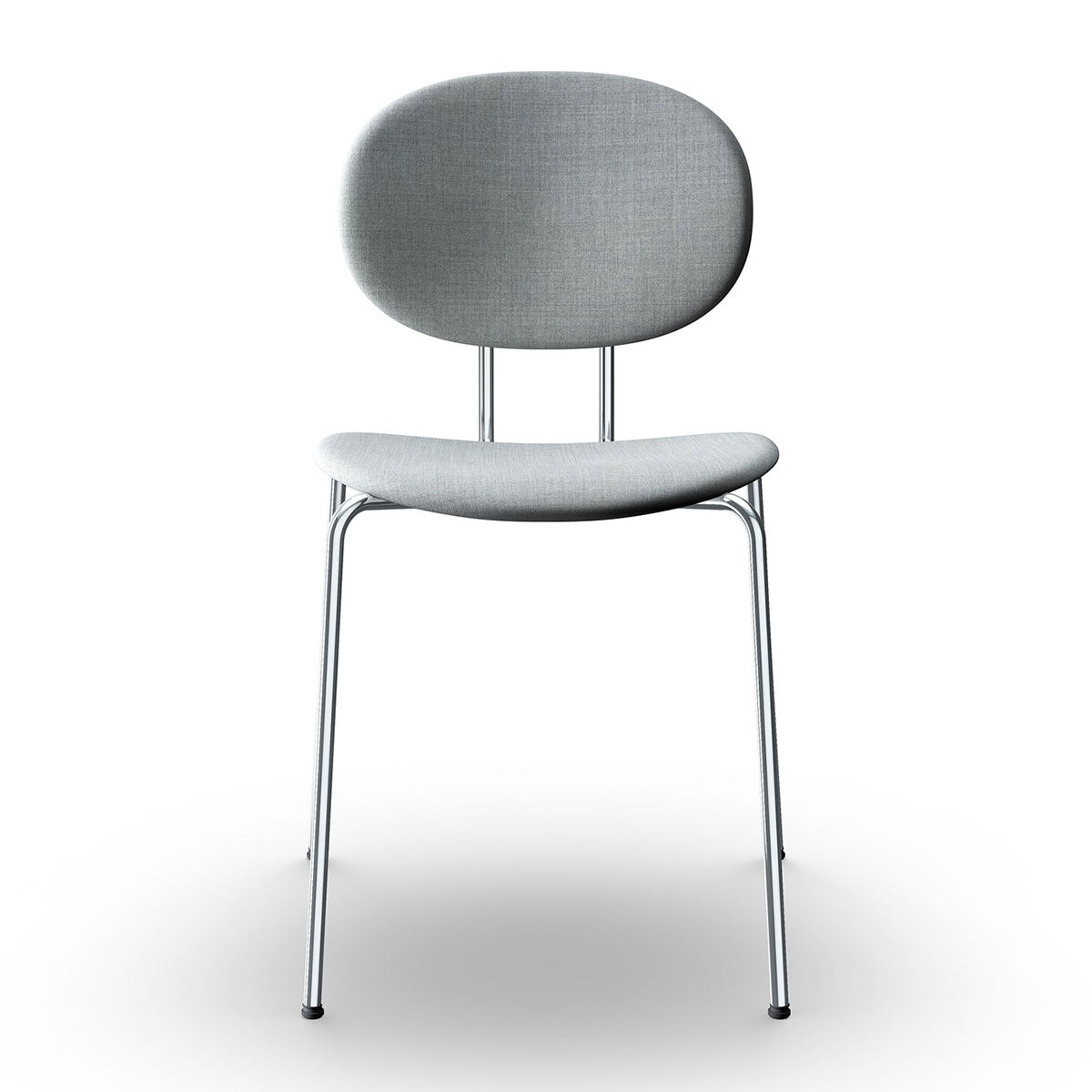 Piet Hein Chair Full Upholstery | Remix Fabric 123 Light Grey