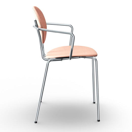 Piet Hein Chair Full Upholstery | Remix Fabric 612 Orange