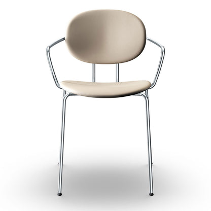 Piet Hein Chair Full Upholstery | Ultra Leather 41584 Earth