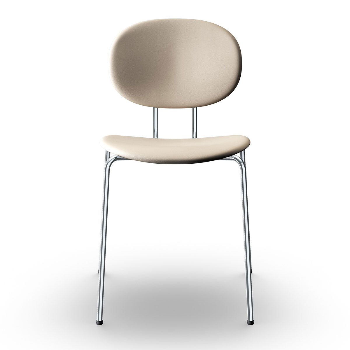 Piet Hein Chair Full Upholstery | Ultra Leather 41584 Earth
