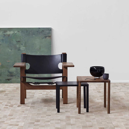 The Spanish Chair | Black Leather