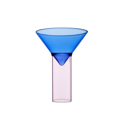 Martini Shot Glass | Blue and Pink