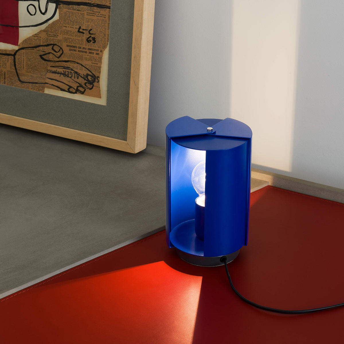 Pivotante A Poser Lamp | Blue