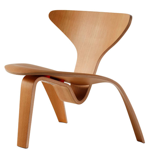 PK0 A Lounge Chair | Oregon Pine Veneer
