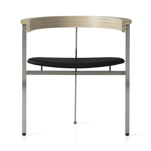 PK11 Chair | Classic Black Leather Seat