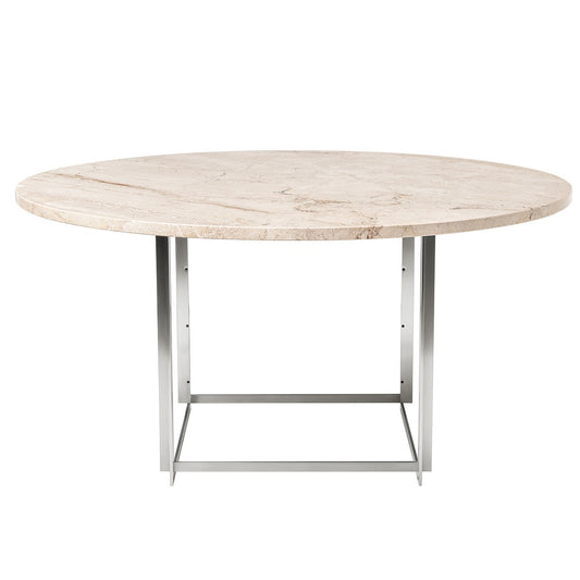 PK54 Table | Beige Honed Marble Top