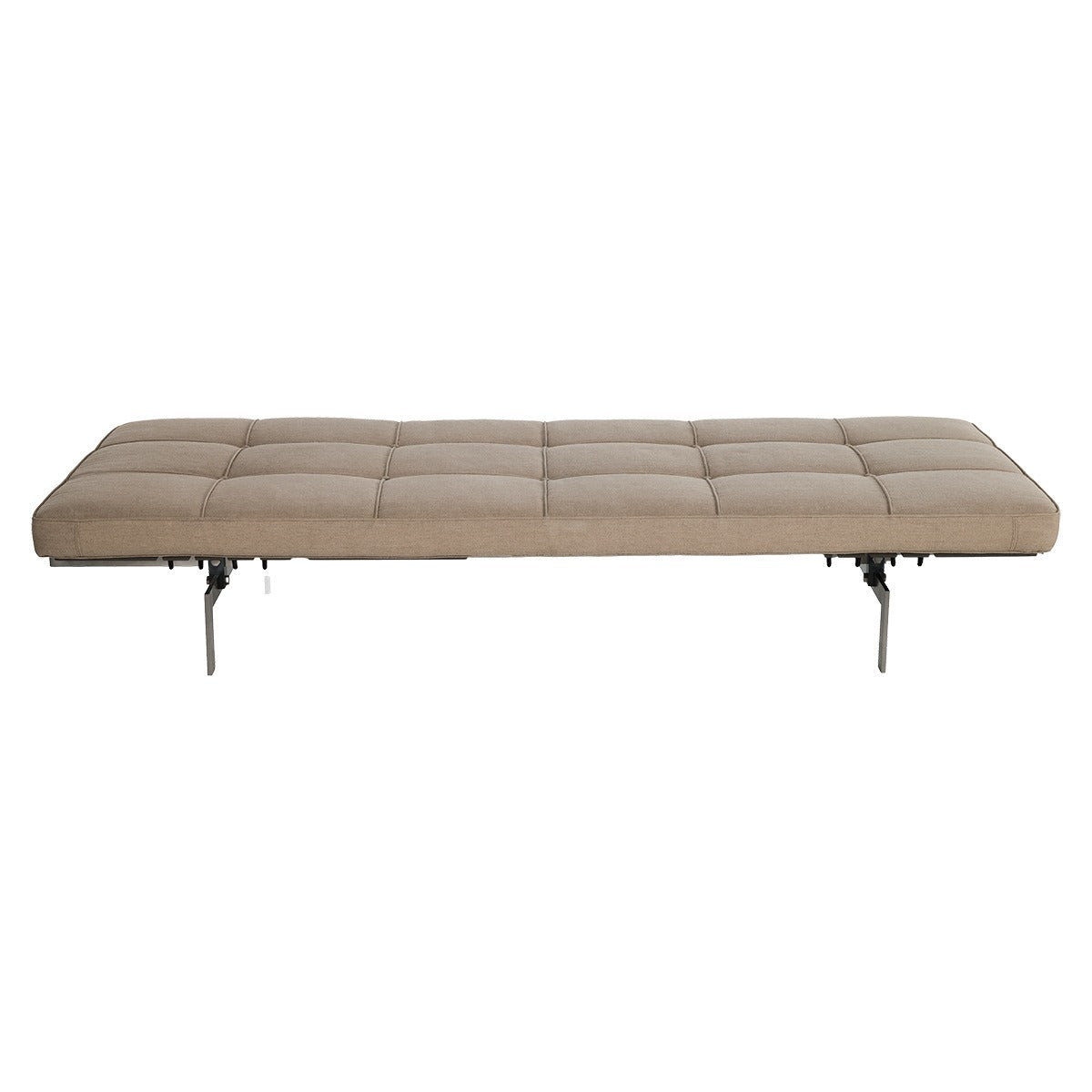 PK80 Daybed | Natural Canvas Upholstery