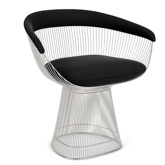 Platner Side Chair | Black Circa Upholstered Seat
