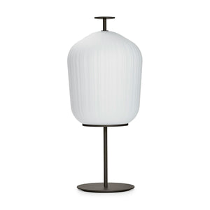 Plissee Floor Lamp | Bronze Frame