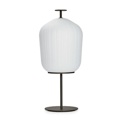 Plissee Floor Lamp | Bronze Frame
