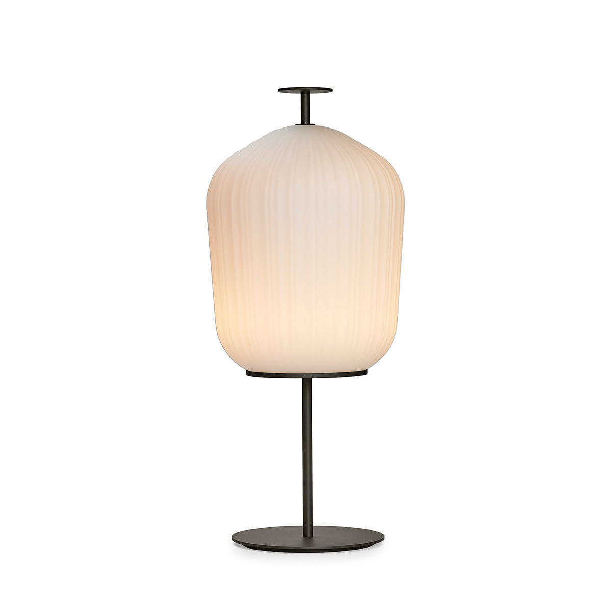 Plissee Floor Lamp | Bronze Frame