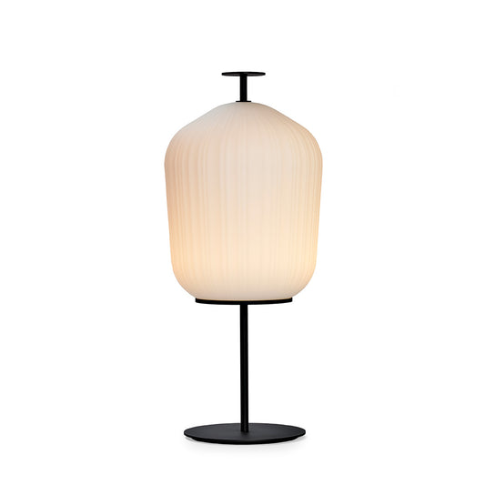 Plissee Floor Lamp | Black Frame