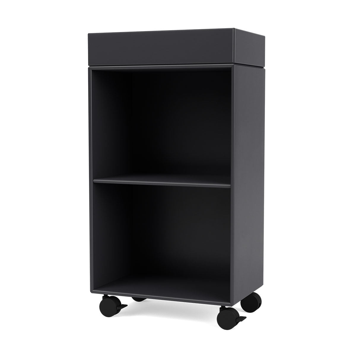Preppy Storage Unit | Anthracite Grey Lacquer
