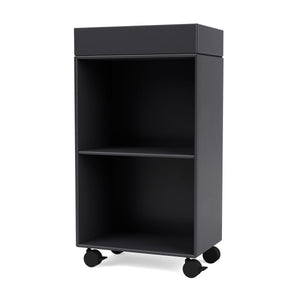 Preppy Storage Unit | Anthracite Grey Lacquer