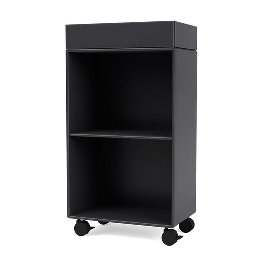 Preppy Storage Unit | Anthracite Grey Lacquer