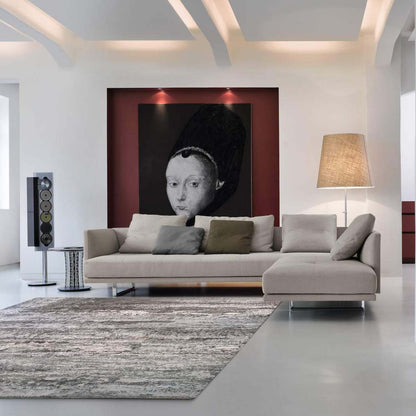 Prime Time Sofa 490 - Version A | Shadow 7618 Tonga 25 Fabric