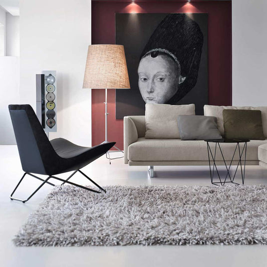Prime Time Sofa 490 - Version C | Off White 7615 Tonga Fabric