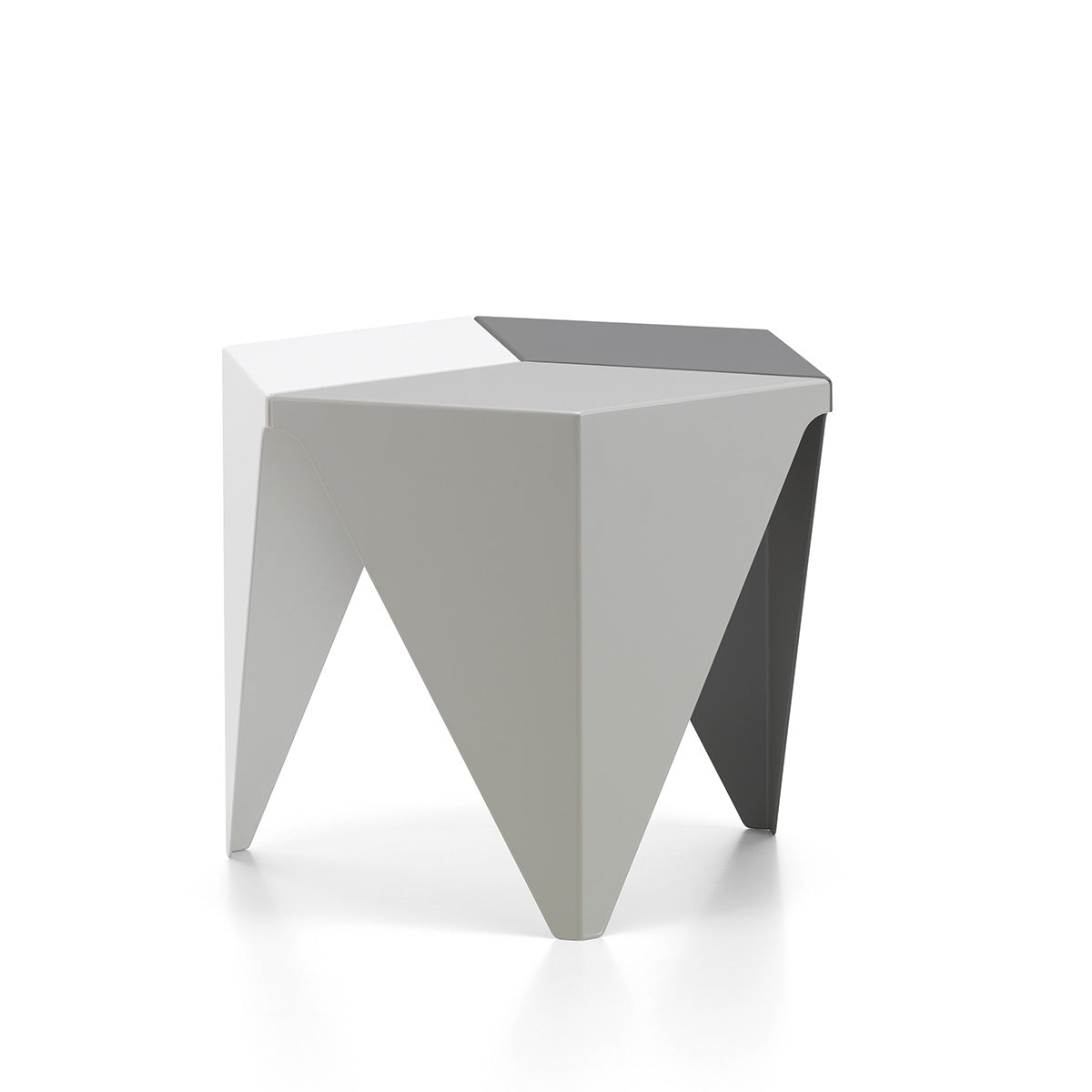 Prismatic Table | Three Tones Light Grey