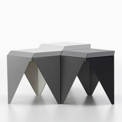 Prismatic Table | Three Tones Mid Grey