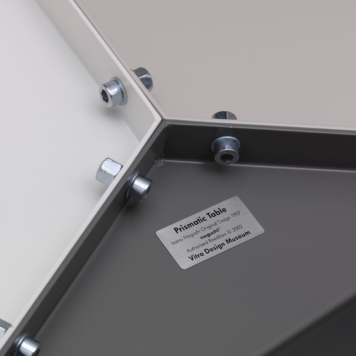 Prismatic Table | Three Tones Mid Grey