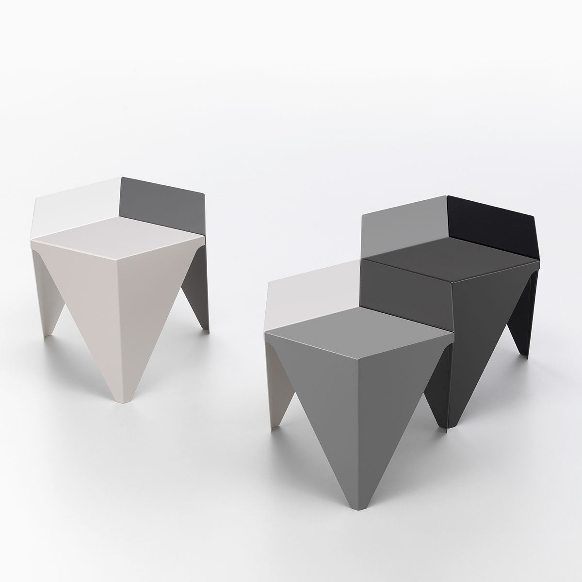 Prismatic Table | Three Tones Mid Grey