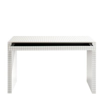 Quaderna Desk | White Laminate