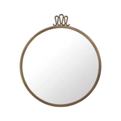 Randaccio Mirror Small | Antique Brass