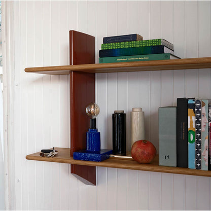 Rayonnage Mural Shelf | Japanese Red Wall Brackets