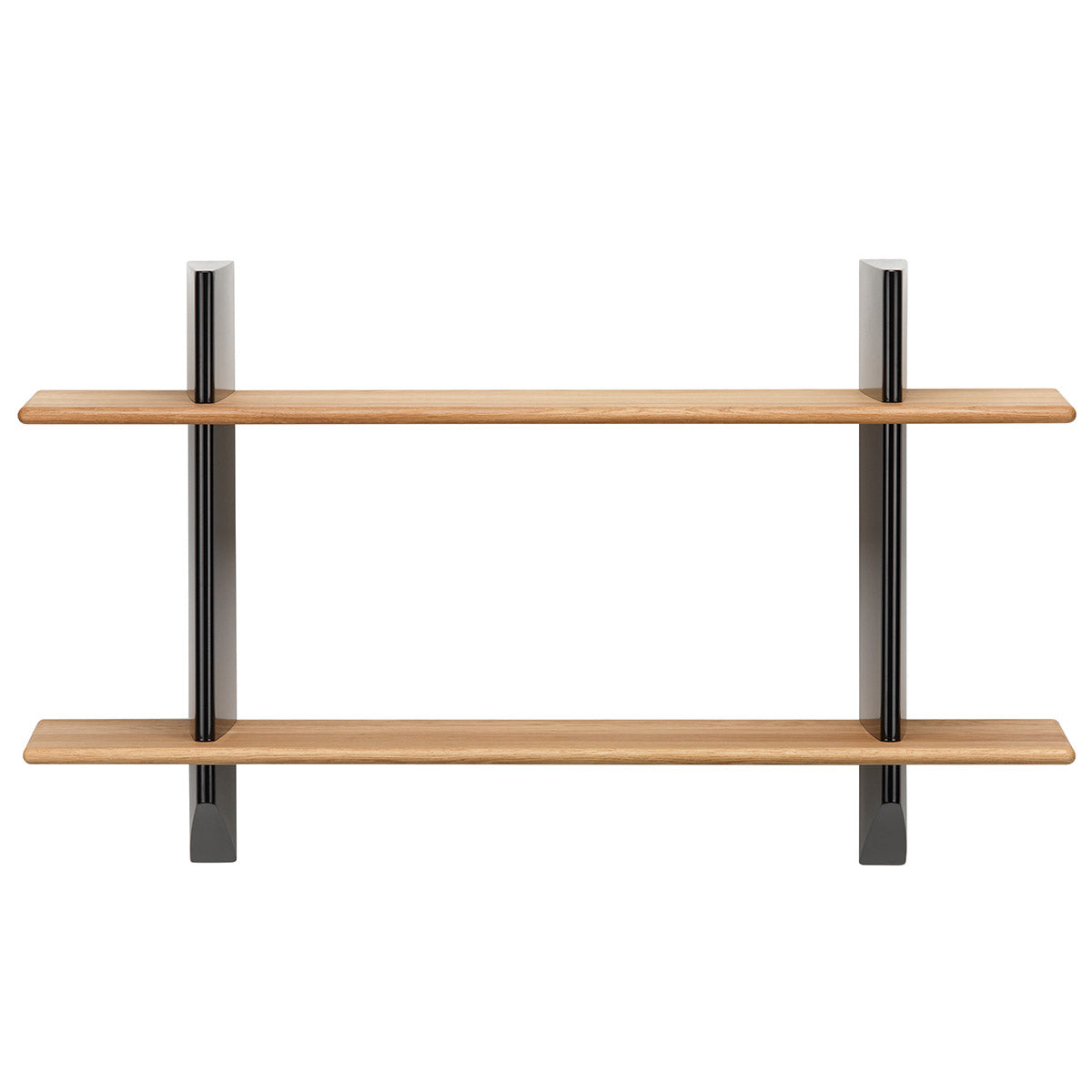 Rayonnage Mural Shelf | Deep Black Wall Brackets