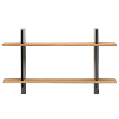 Rayonnage Mural Shelf | Deep Black Wall Brackets