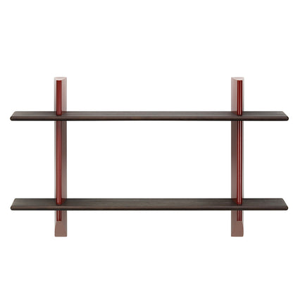 Rayonnage Mural Shelf | Japanese Red Wall Brackets