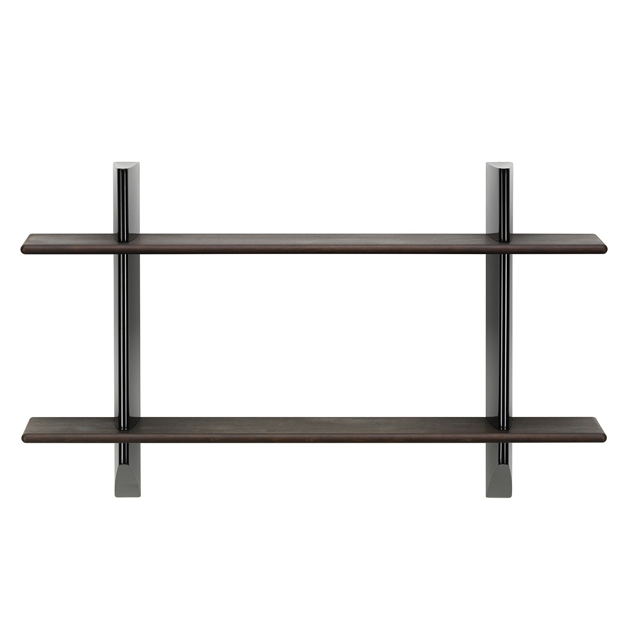 Rayonnage Mural Shelf | Deep Black Wall Brackets