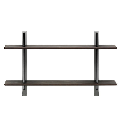 Rayonnage Mural Shelf | Deep Black Wall Brackets