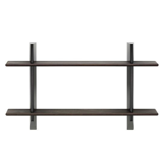 Rayonnage Mural Shelf | Deep Black Wall Brackets