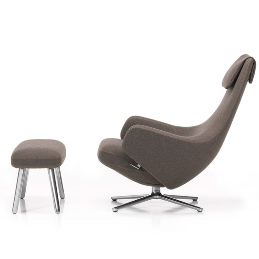 Repos Lounge Chair & Panchina | Cosy 03 Nutmeg Wool Upholstery
