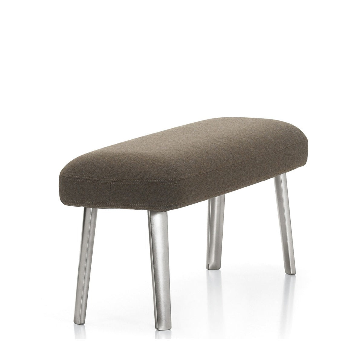 Repos Lounge Chair & Panchina | Cosy 03 Nutmeg Wool Upholstery
