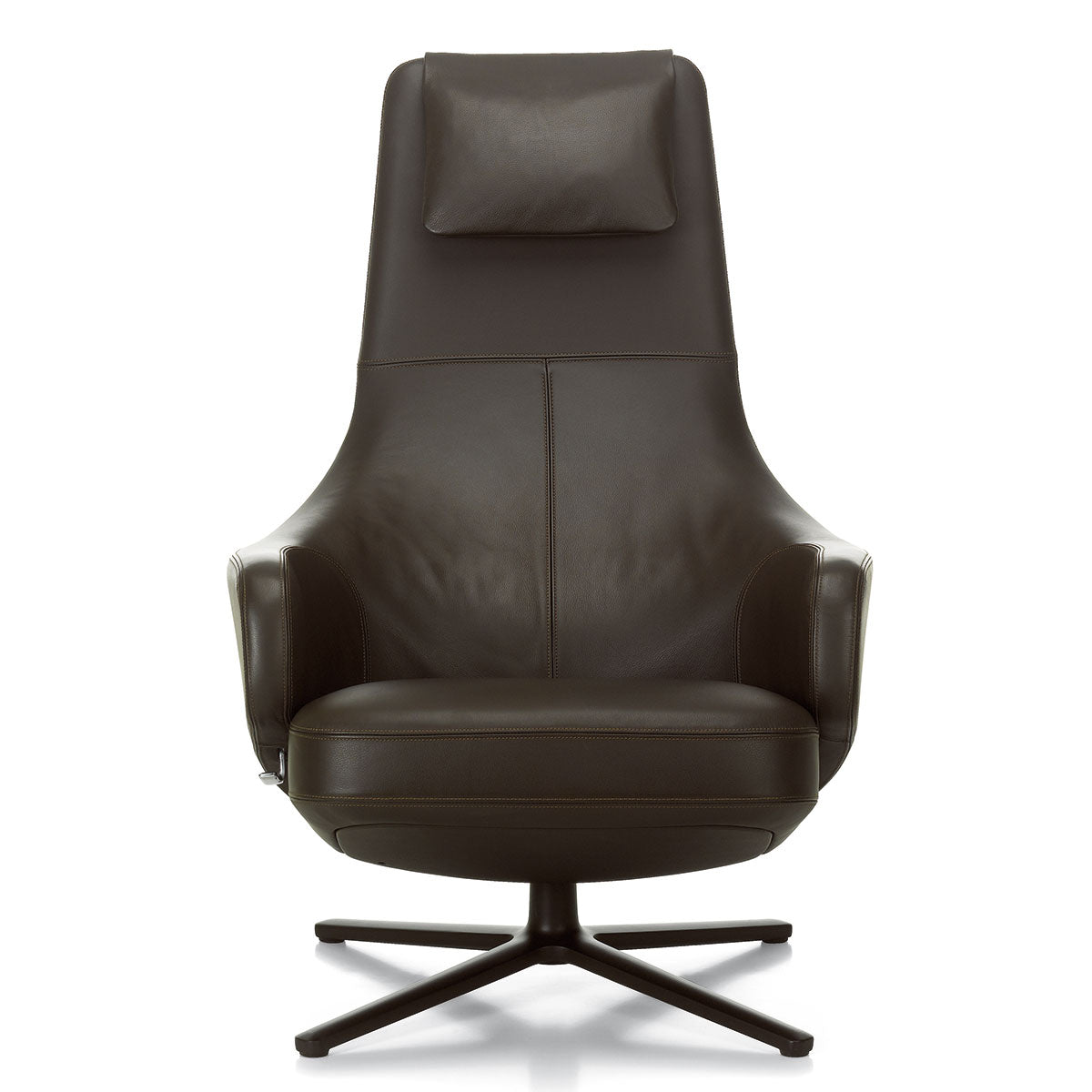 Repos Lounge Chair | Premium Leather Chocolate 68