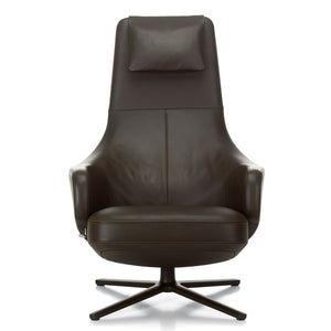 Repos Lounge Chair | Premium Leather Chocolate 68
