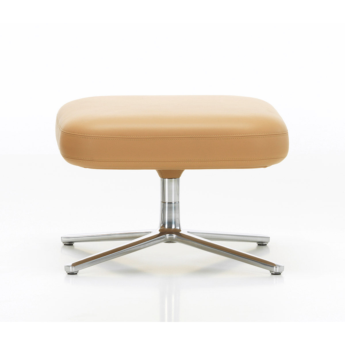 Repos Ottoman | Premium Leather Camel 75