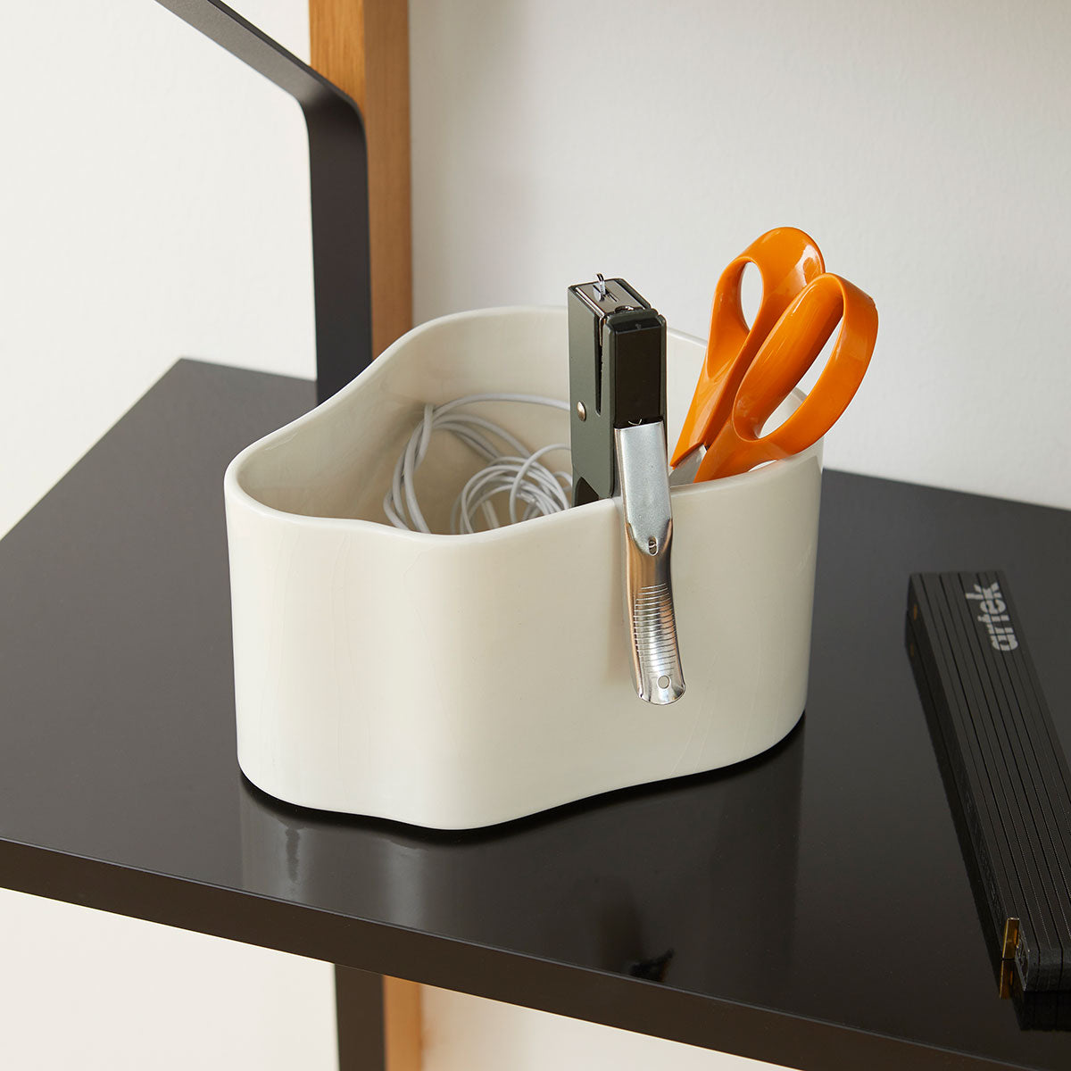 Riihitie Plant Pot Shape A | White Glazed Ceramic