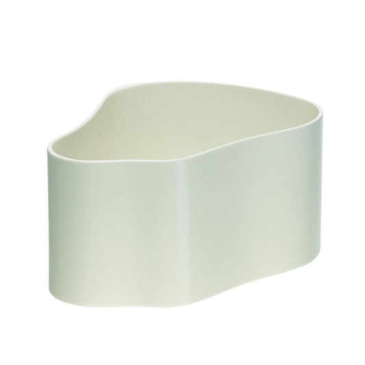 Riihitie Plant Pot Shape A | White Glazed Ceramic