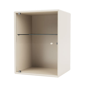 Ripple Bathroom Unit | Oat Lacquer